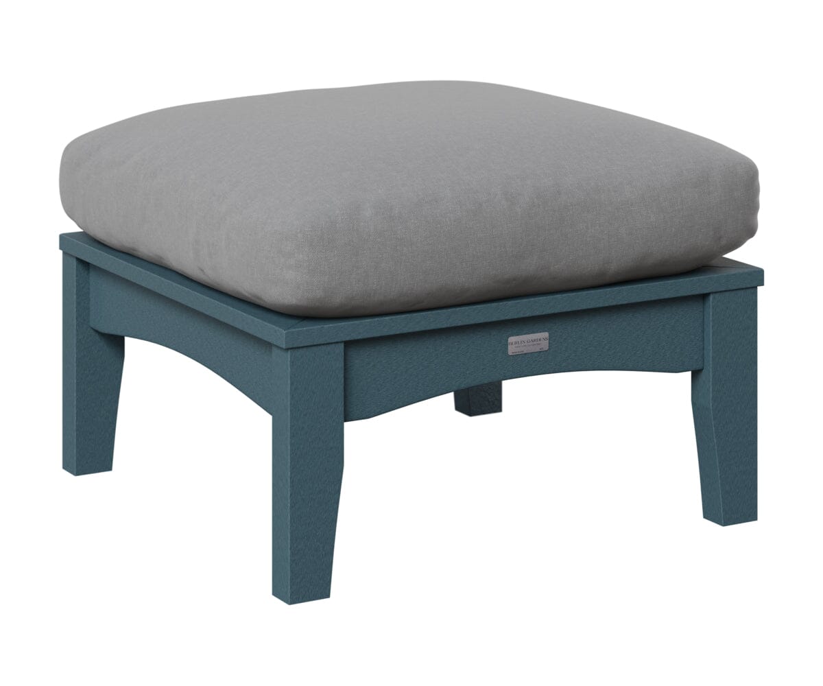 Classic Terrace Ottoman Rockwood Outdoor Furniture Slate 