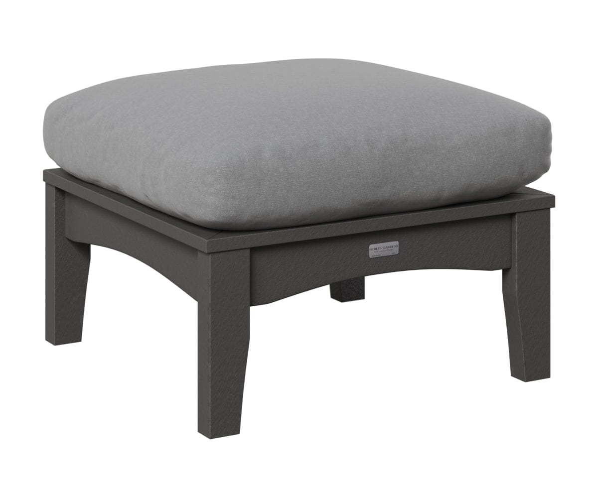 Classic Terrace Ottoman Rockwood Outdoor Furniture Smoke Gray 