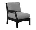 Classic Terrace Right Arm Club Chair Berlin Gardens Black 