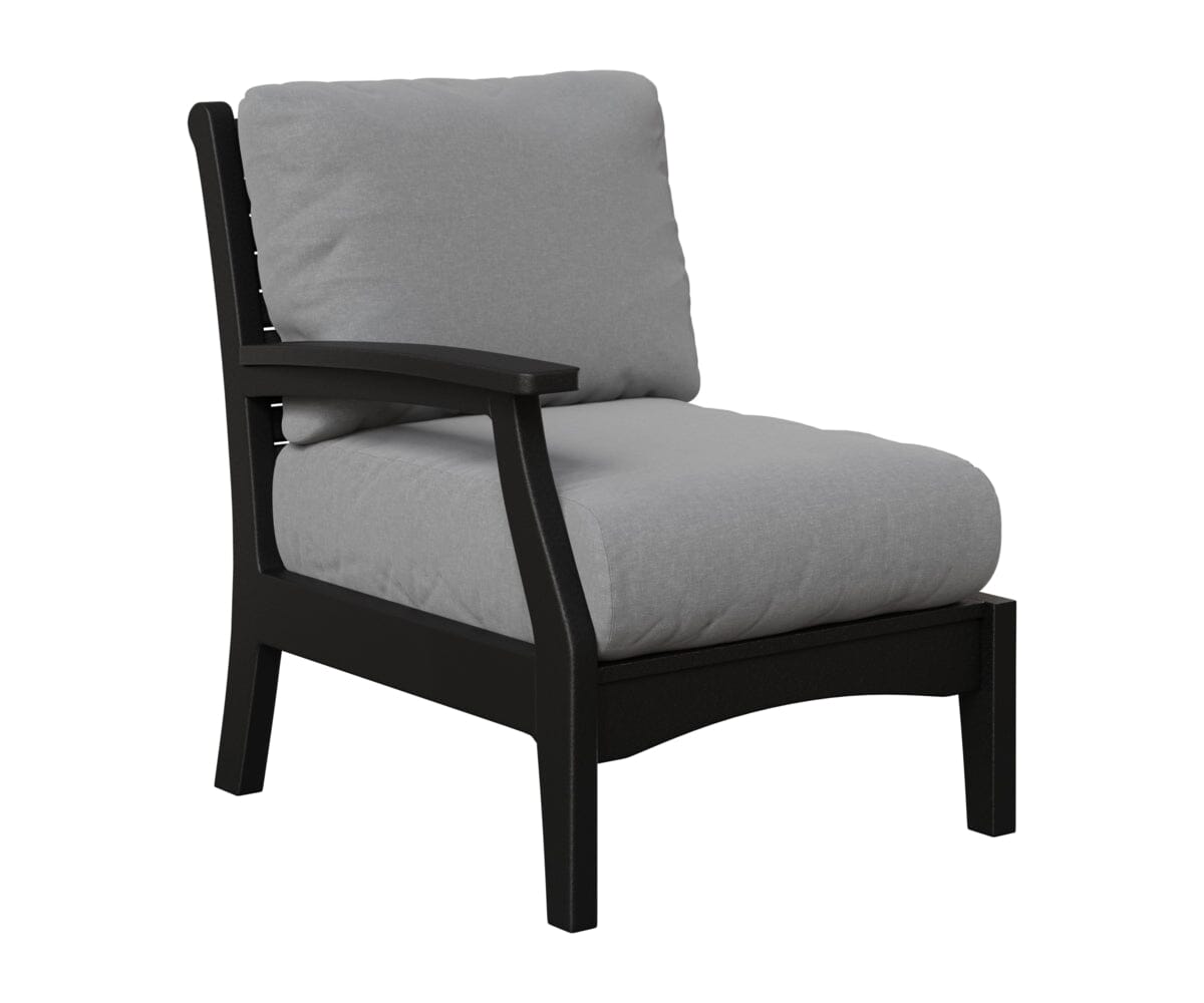Classic Terrace Right Arm Club Chair Berlin Gardens Black 