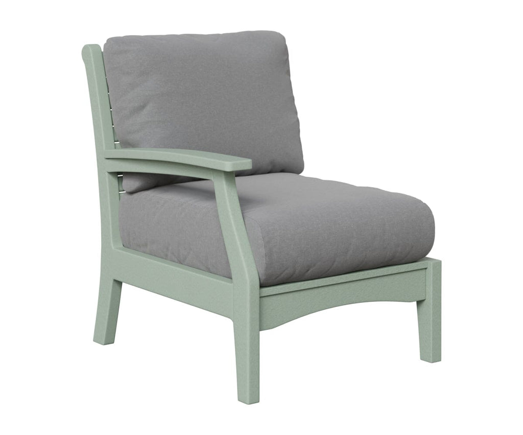 Classic Terrace Right Arm Club Chair Berlin Gardens Seafoam 