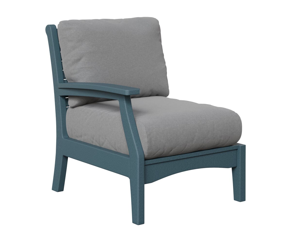 Classic Terrace Right Arm Club Chair Berlin Gardens Slate 