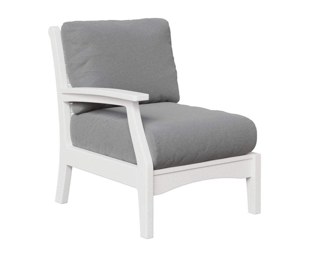 Classic Terrace Right Arm Club Chair Berlin Gardens White 