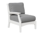 Classic Terrace Right Arm Club Chair Berlin Gardens White 