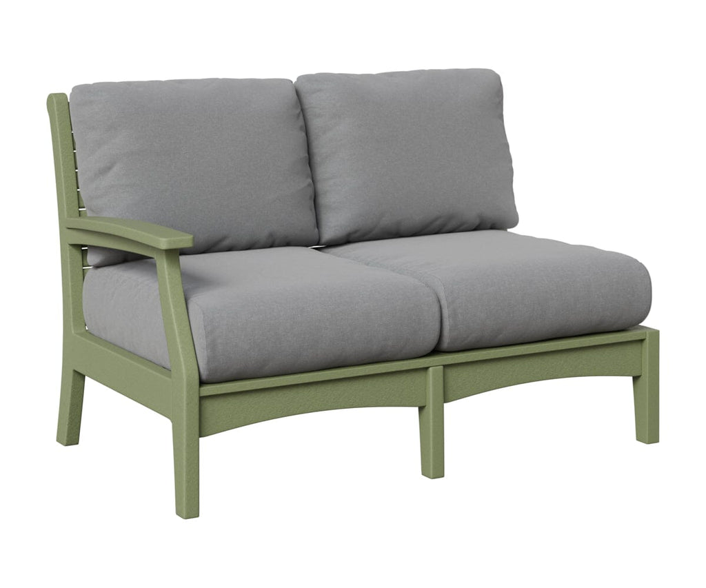 Classic Terrace Right Arm Loveseat Loveseats Rockwood Outdoor Furniture Sage 