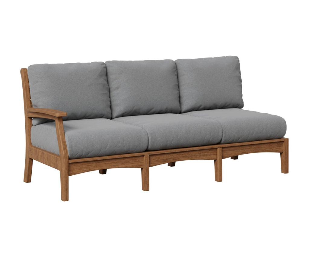 Classic Terrace Right Arm Sofa Rockwood Outdoor Furniture Natural Finish: Antique Mahogany 
