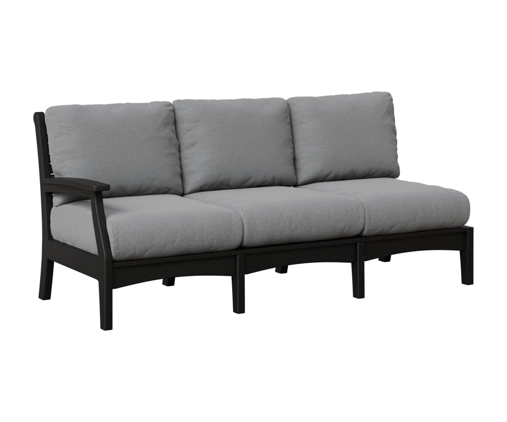 Classic Terrace Right Arm Sofa Rockwood Outdoor Furniture Black 
