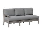 Classic Terrace Right Arm Sofa Rockwood Outdoor Furniture Light Gray 