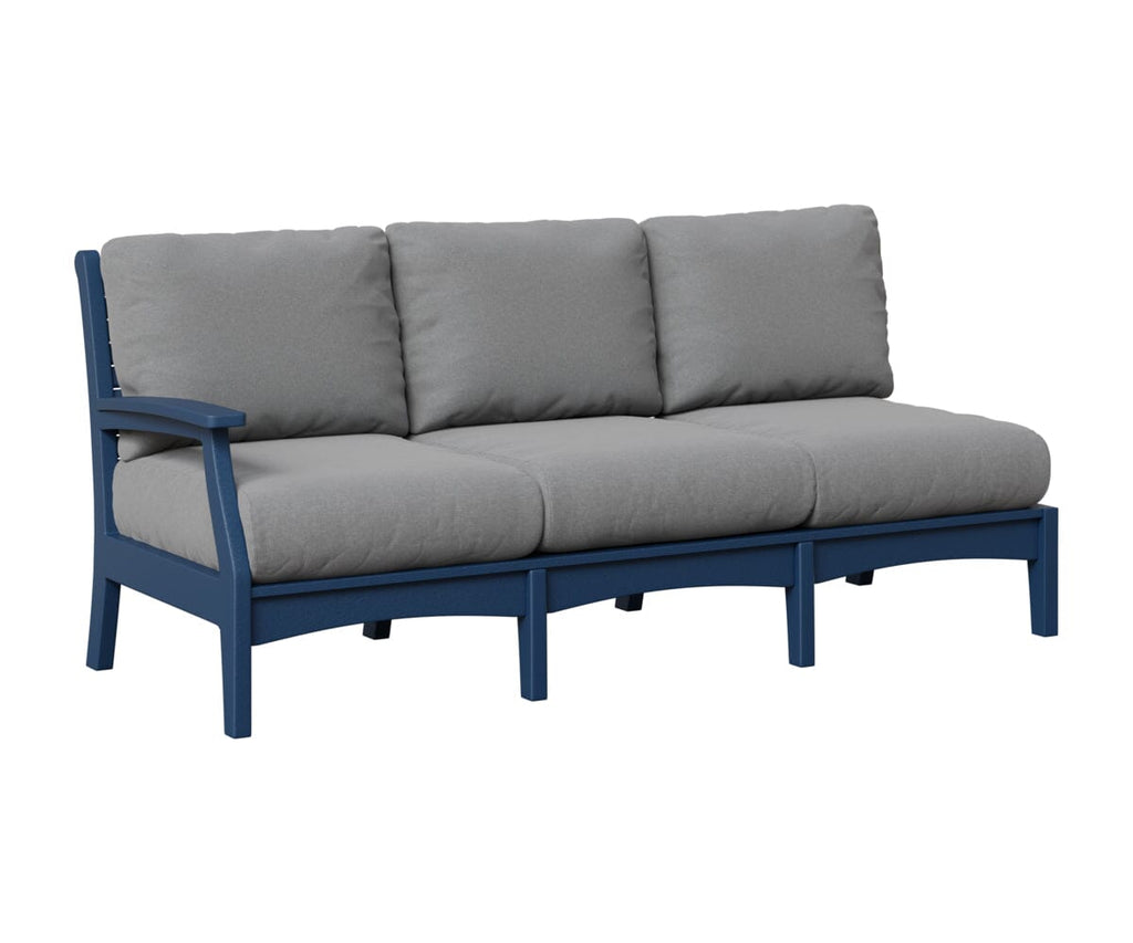 Classic Terrace Right Arm Sofa Rockwood Outdoor Furniture Navy Blue 