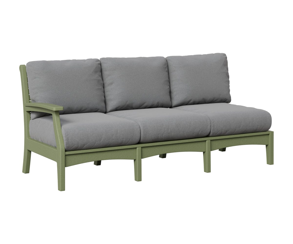 Classic Terrace Right Arm Sofa Rockwood Outdoor Furniture Sage 