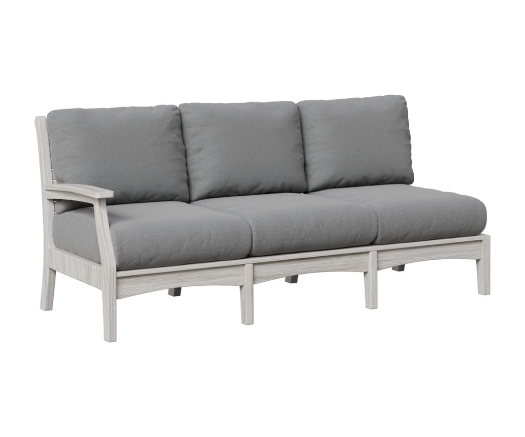 Classic Terrace Right Arm Sofa Rockwood Outdoor Furniture Natural Finish: Seashell 