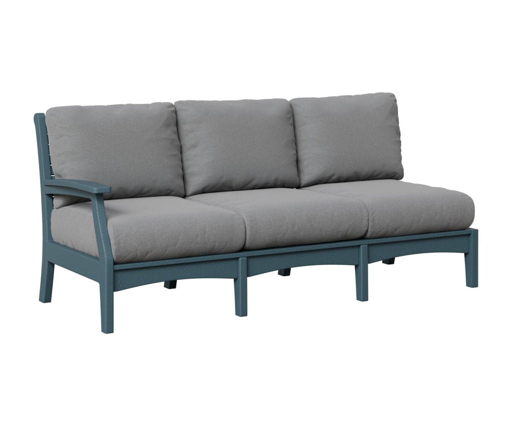 Classic Terrace Right Arm Sofa Rockwood Outdoor Furniture Slate 