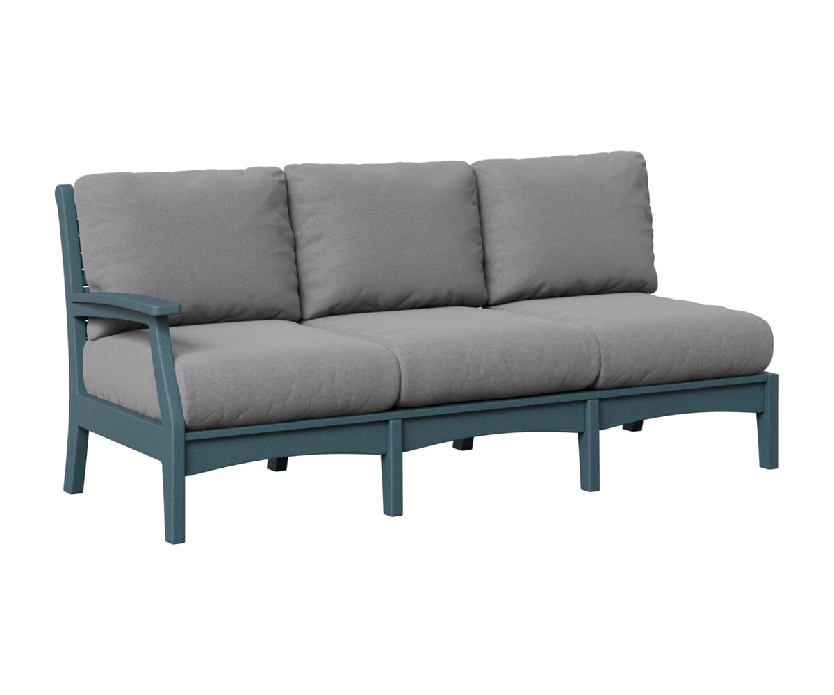 Classic Terrace Right Arm Sofa Rockwood Outdoor Furniture Slate 
