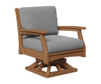 Classic Terrace Swivel Rocker Berlin Gardens Natural Finish: Antique Mahogany 