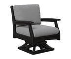 Classic Terrace Swivel Rocker Berlin Gardens Black 