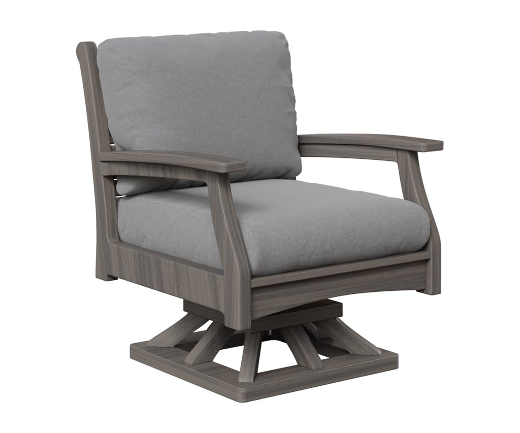 Classic Terrace Swivel Rocker Berlin Gardens Natural Finish: Coastal Gray 