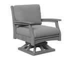 Classic Terrace Swivel Rocker Berlin Gardens Natural Finish: Driftwood Gray 