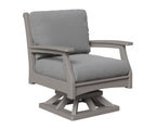 Classic Terrace Swivel Rocker Berlin Gardens Light Gray 