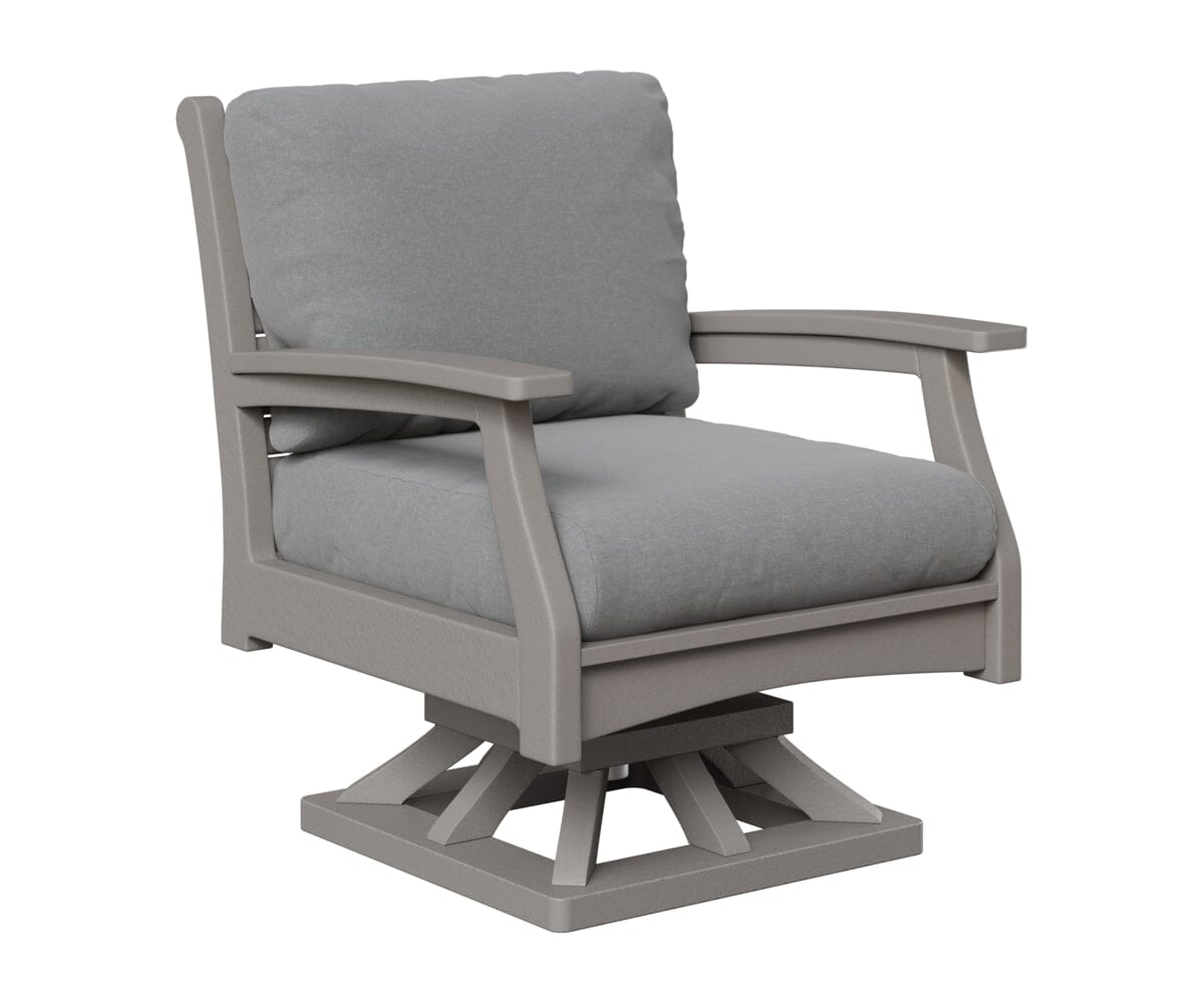 Classic Terrace Swivel Rocker Berlin Gardens Light Gray 