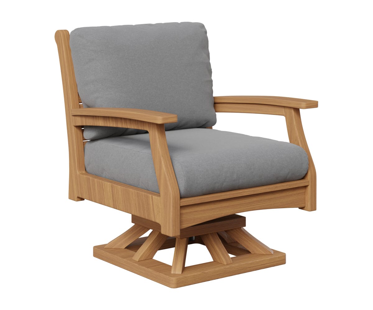 Classic Terrace Swivel Rocker Berlin Gardens Natural Finish: Natural Teak 