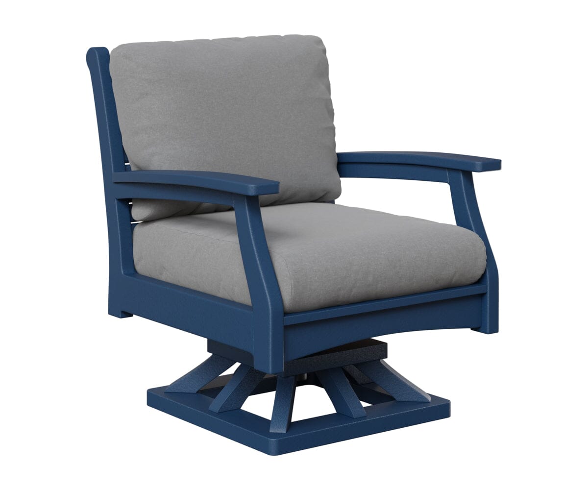 Classic Terrace Swivel Rocker Berlin Gardens Navy Blue 