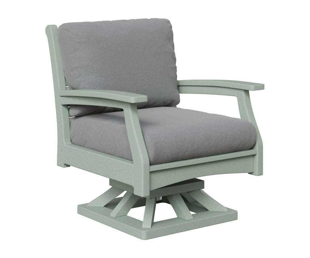 Classic Terrace Swivel Rocker Berlin Gardens Seafoam 