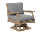 Classic Terrace Swivel Rocker Berlin Gardens Weatherwood 