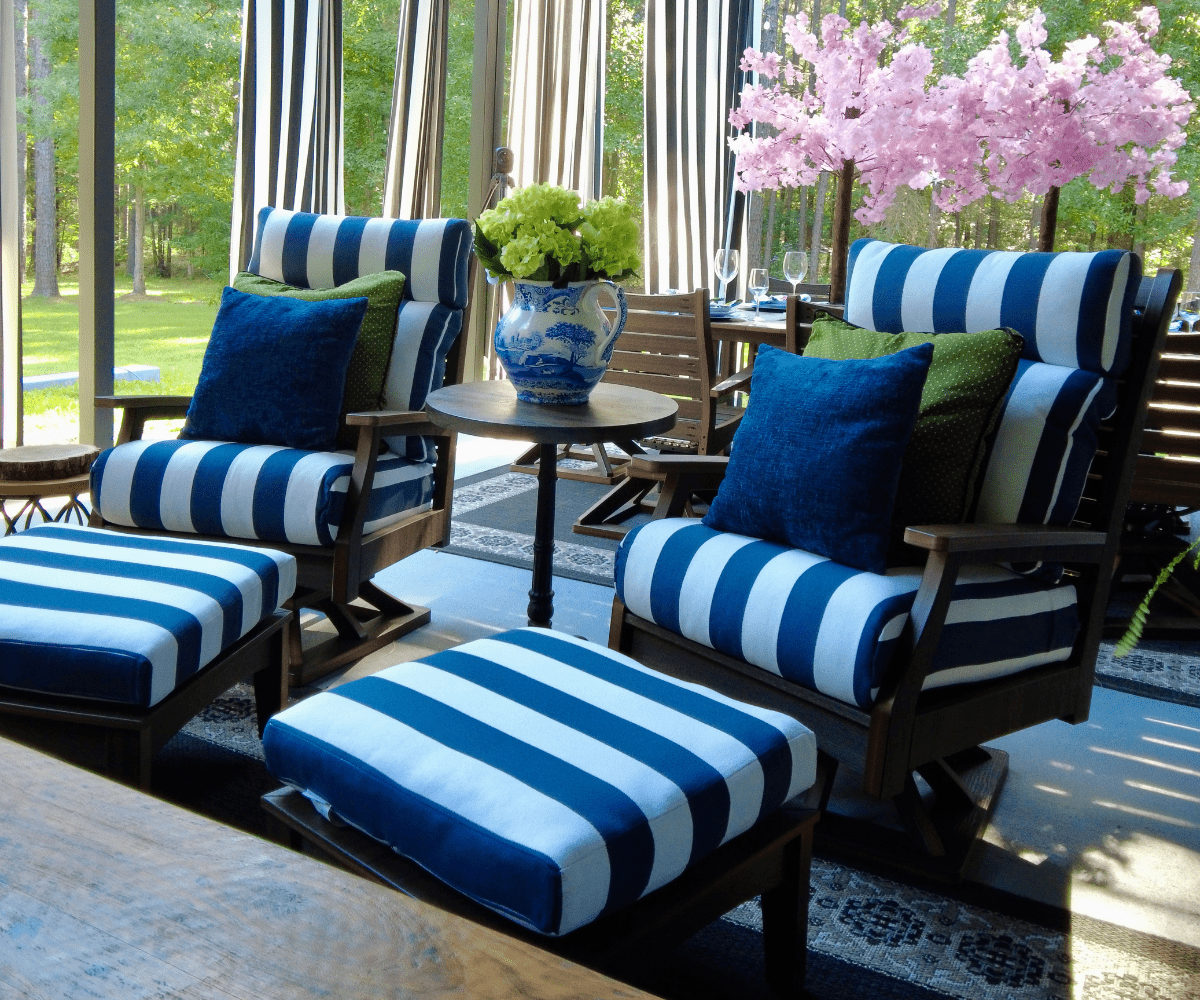 Classic Terrace High Back Swivel Rocker My Store 