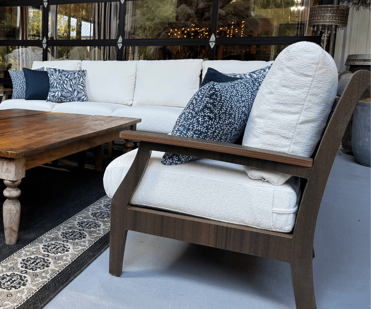 Classic Terrace Sectional Rockwood Outdoor Furniture 