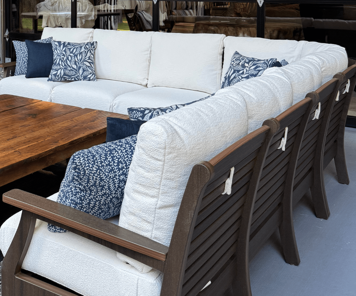 Classic Terrace Sectional Rockwood Outdoor Furniture 