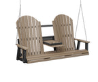 Comfo-Back Three Seat Swing w/Console (Stainless Chains)