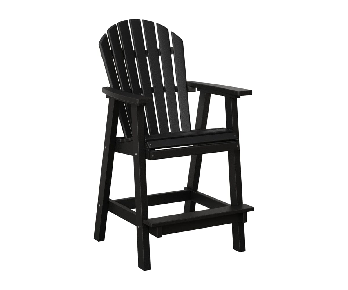 Comfo-Back Bar Chair Rockwood Outdoor Furniture Black Black 