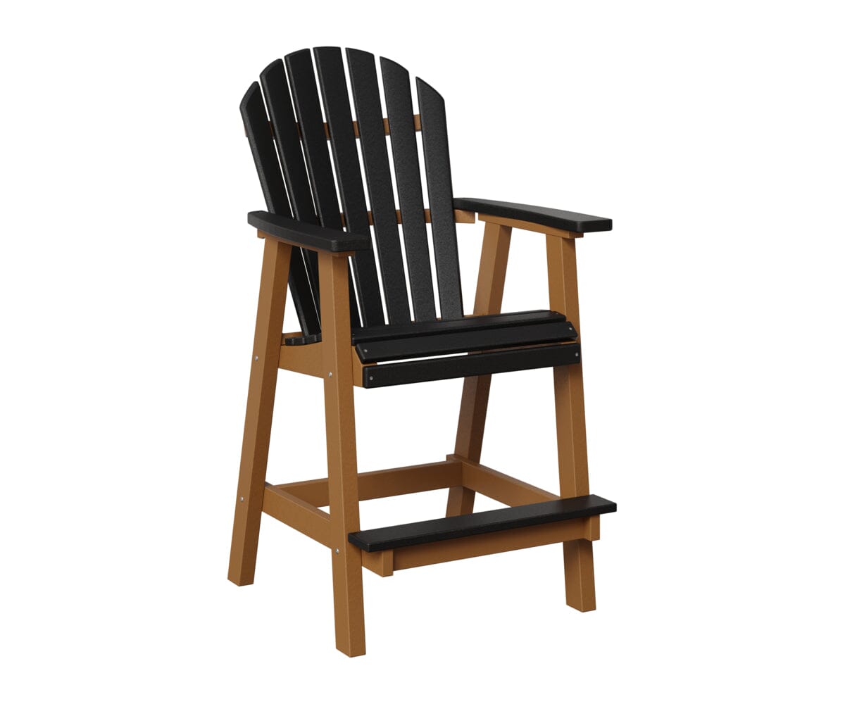 Comfo-Back Bar Chair Rockwood Outdoor Furniture Black Cedar 
