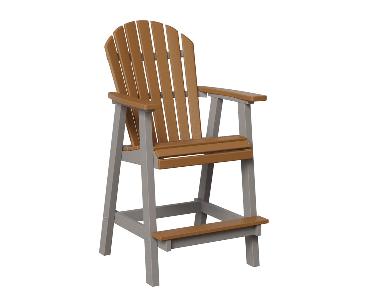 Comfo-Back Bar Chair Rockwood Outdoor Furniture Cedar Light Gray 