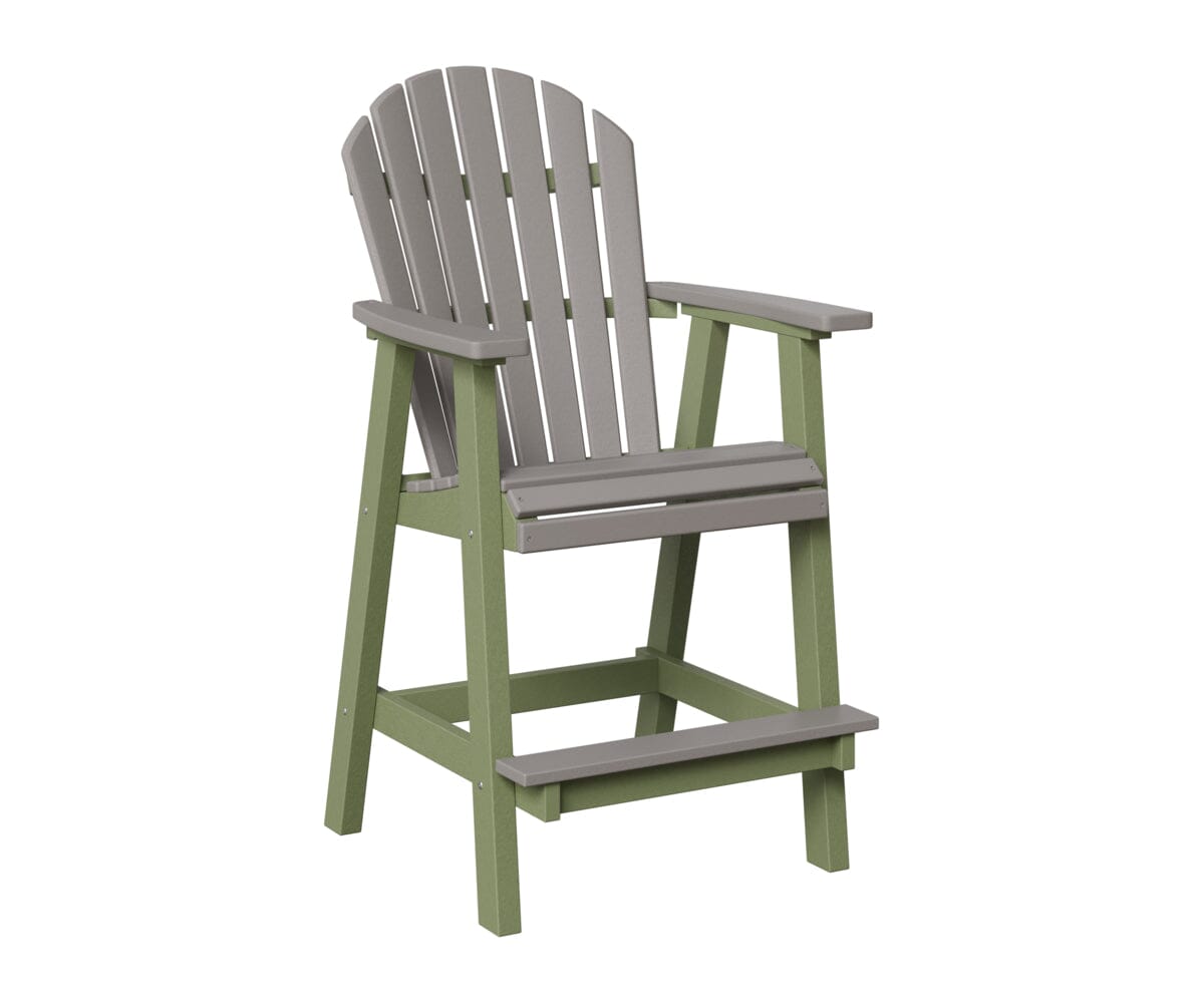 Comfo-Back Bar Chair Rockwood Outdoor Furniture Light Gray Sage 