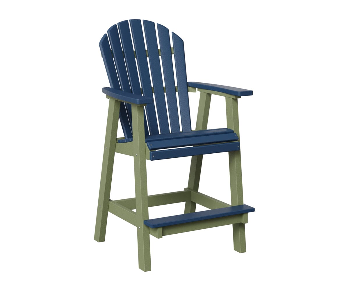 Comfo-Back Bar Chair Rockwood Outdoor Furniture Navy Blue Sage 