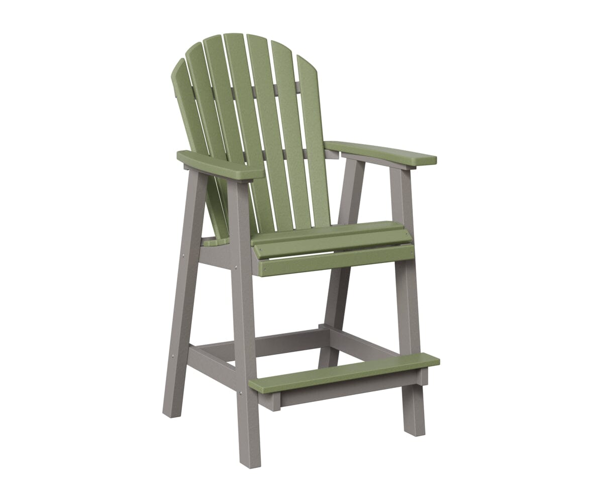 Comfo-Back Bar Chair Rockwood Outdoor Furniture Sage Light Gray 