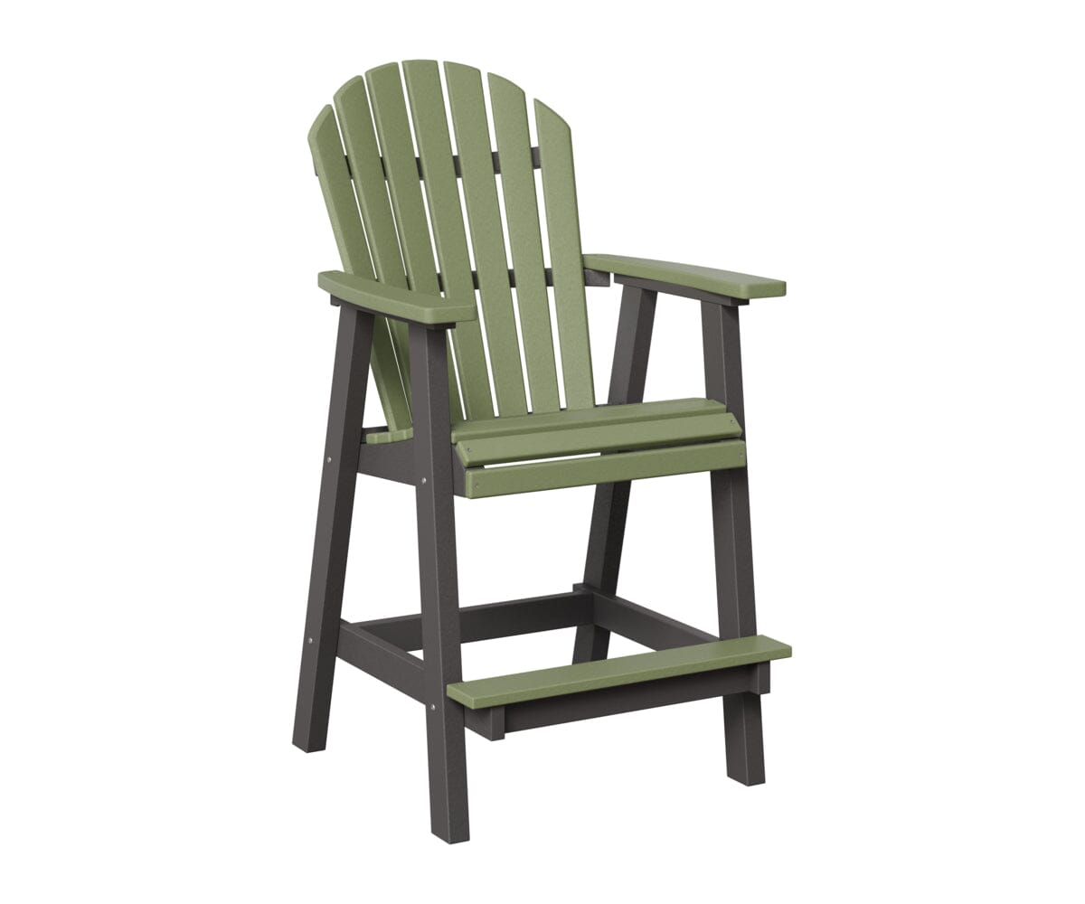 Comfo-Back Bar Chair Rockwood Outdoor Furniture Sage Smoke Gray 