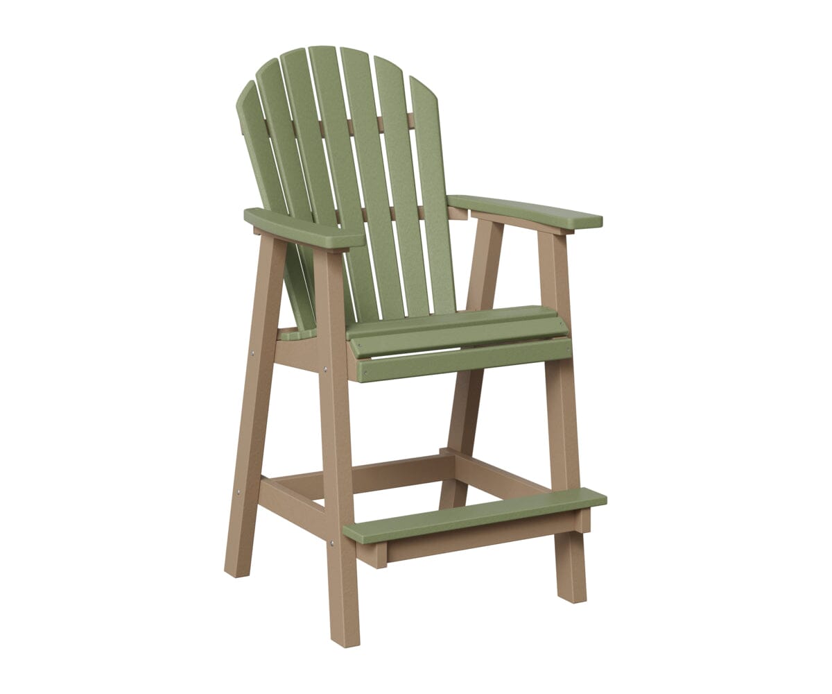 Comfo-Back Bar Chair Rockwood Outdoor Furniture Sage Weatherwood 