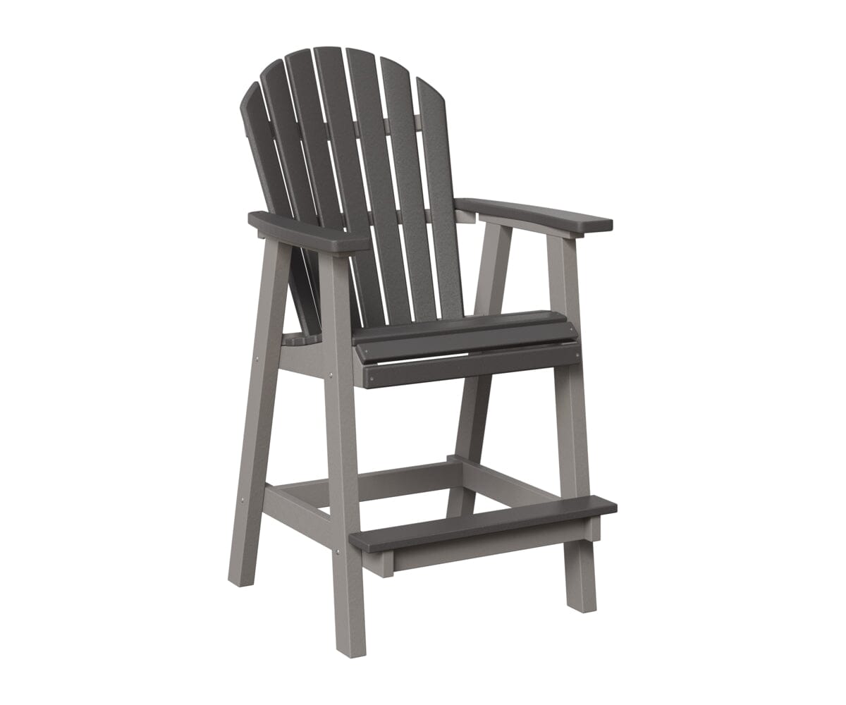 Comfo-Back Bar Chair Rockwood Outdoor Furniture Smoke Gray Light Gray 