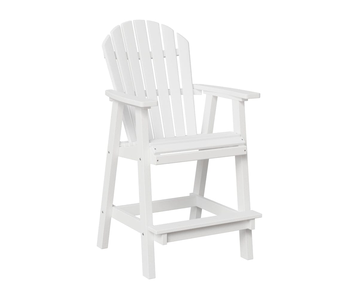 Comfo-Back Bar Chair Rockwood Outdoor Furniture White White 
