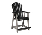 Comfo-Back Counter Chair Rockwood Outdoor Furniture Black Light Gray 