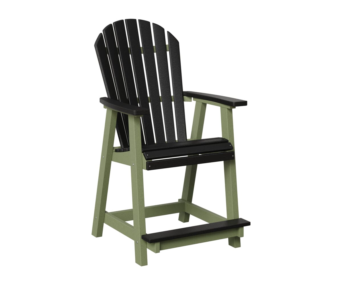 Comfo-Back Counter Chair Rockwood Outdoor Furniture Black Sage 