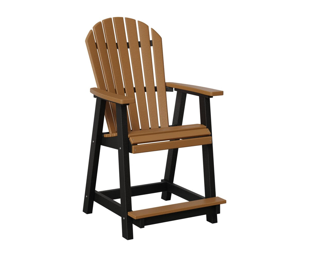 Comfo-Back Counter Chair Rockwood Outdoor Furniture Cedar Black 