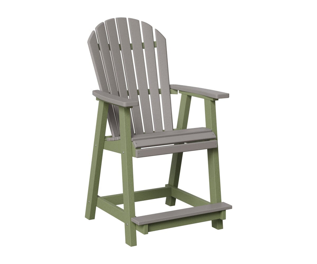 Comfo-Back Counter Chair Rockwood Outdoor Furniture Light Gray Sage 