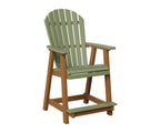 Comfo-Back Counter Chair Rockwood Outdoor Furniture Sage Cedar 
