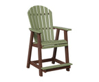 Comfo-Back Counter Chair Rockwood Outdoor Furniture Sage Chocolate Brown 