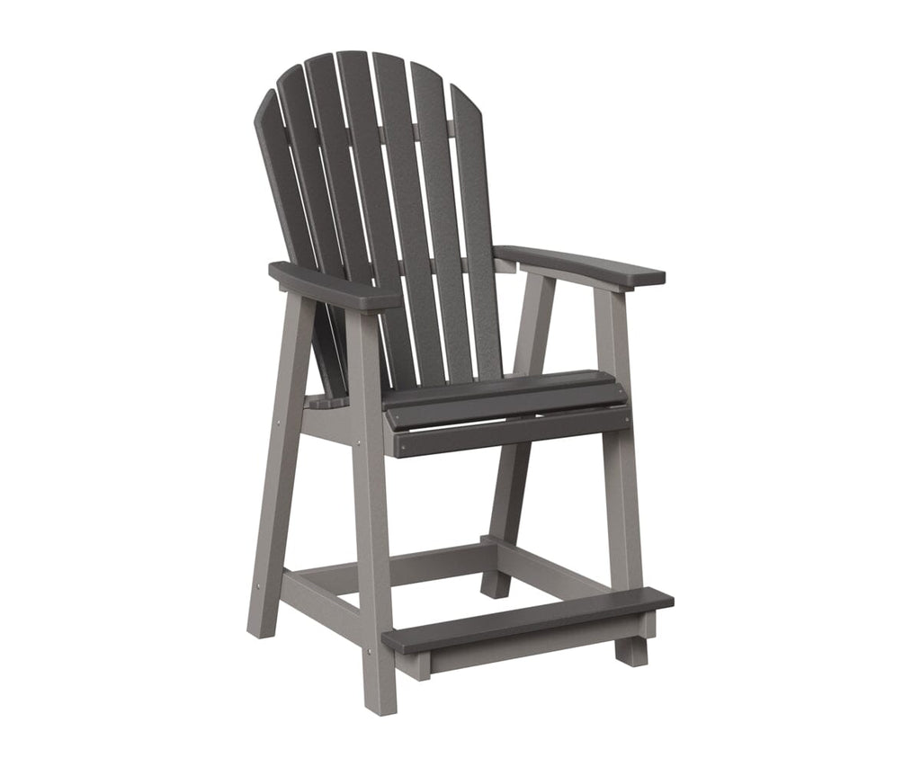 Comfo-Back Counter Chair Rockwood Outdoor Furniture Smoke Gray Light Gray 