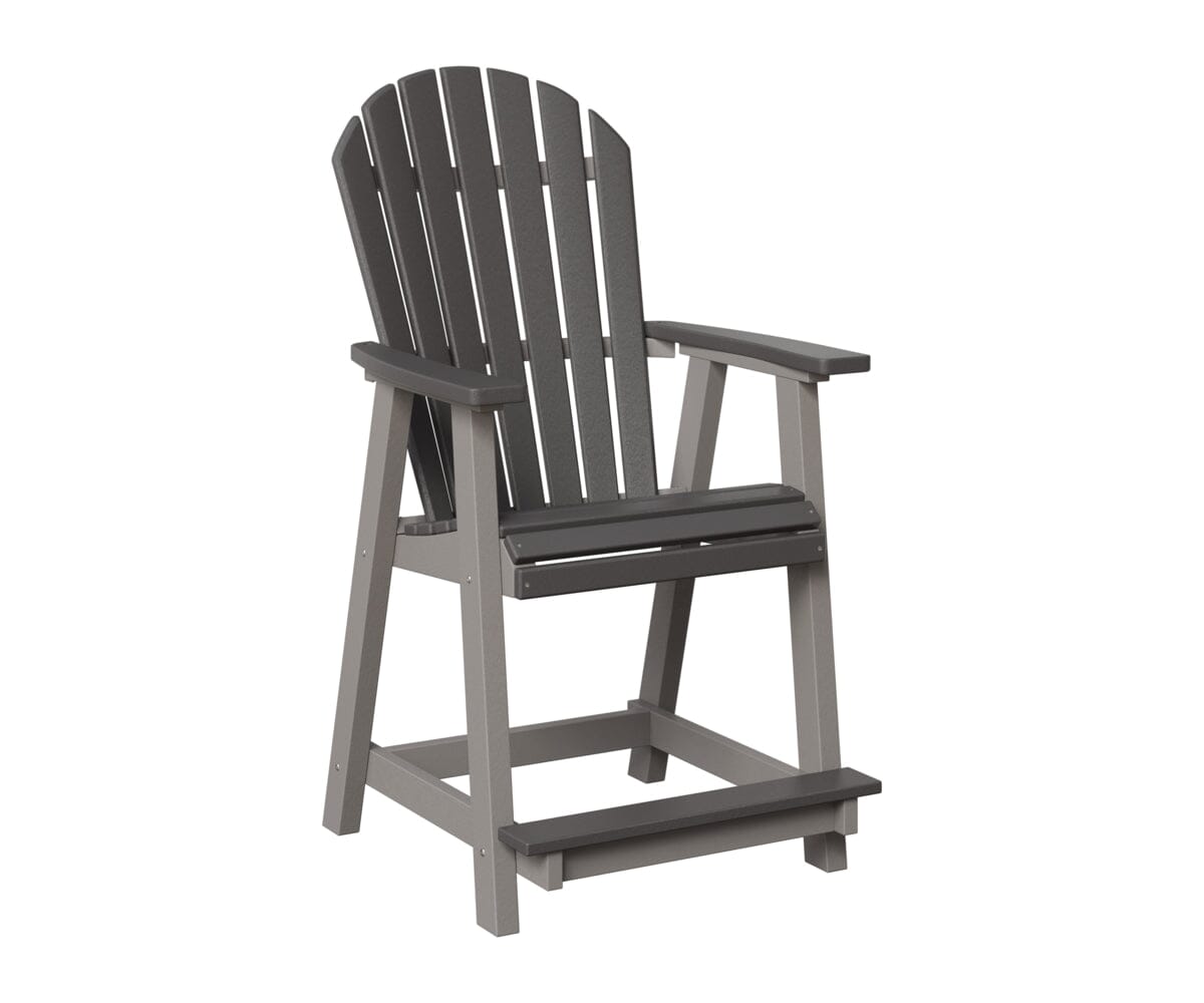 Comfo-Back Counter Chair Rockwood Outdoor Furniture Smoke Gray Light Gray 
