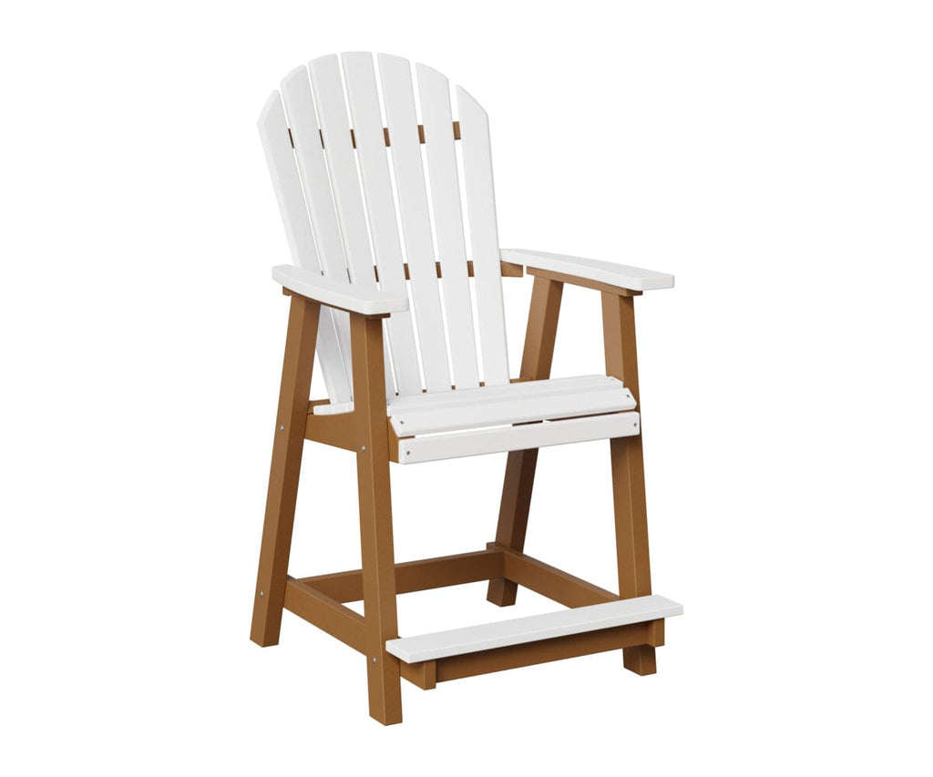 Comfo-Back Counter Chair Rockwood Outdoor Furniture White Cedar 